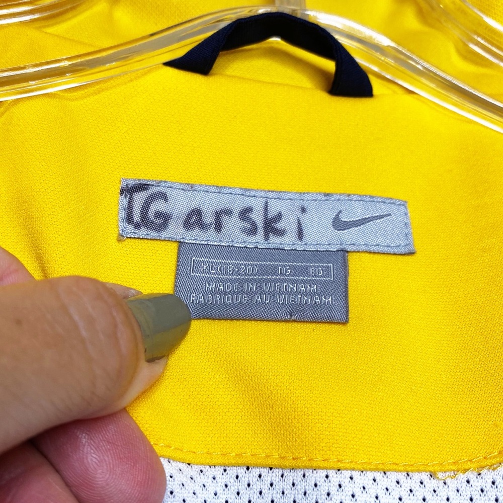 Nike Spell Out Windbreaker Zip Jacket Navy - Picture 6 of 8